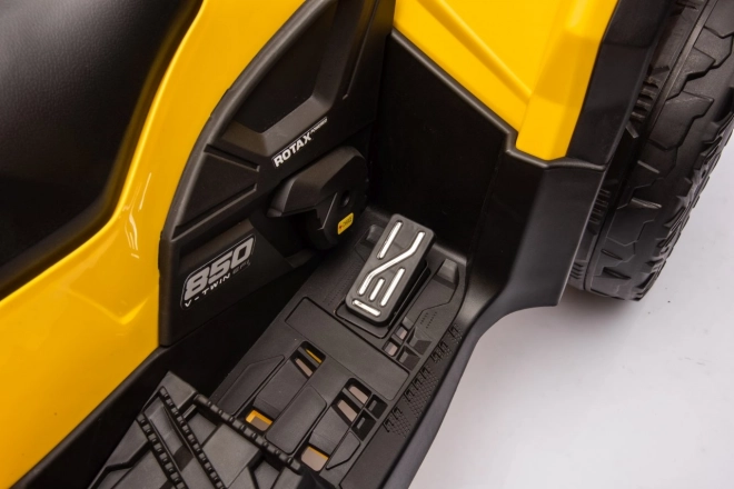 Detská štvorkolka Can Am Outlander ATV žltá