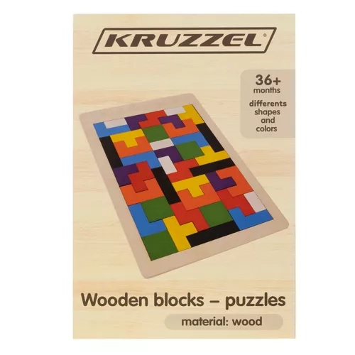 Drevená skladačka - Puzzle pre deti