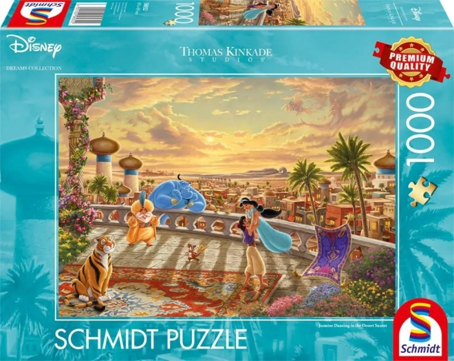 Puzzle Jasmína a Aladdin 1000 dielov