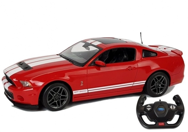 Závodné auto na diaľkové ovládanie Ford Shelby GT500 1:14 červené