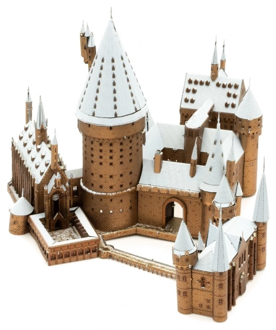 Metal Earth 3D puzzle Harry Potter: Zasnežený Rokfort