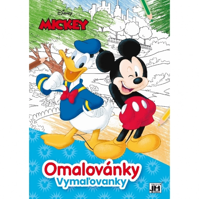 Omaľovánka A4 Mickey Mouse