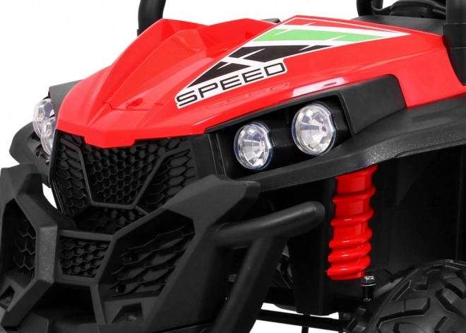 Detské elektrické auto 4x4 s čalúnením, MP3 a svetelnými efektmi