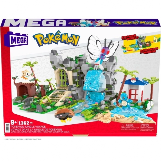 Kocky Mega Pokémon Veľké Dobrodružstvo v Džungli