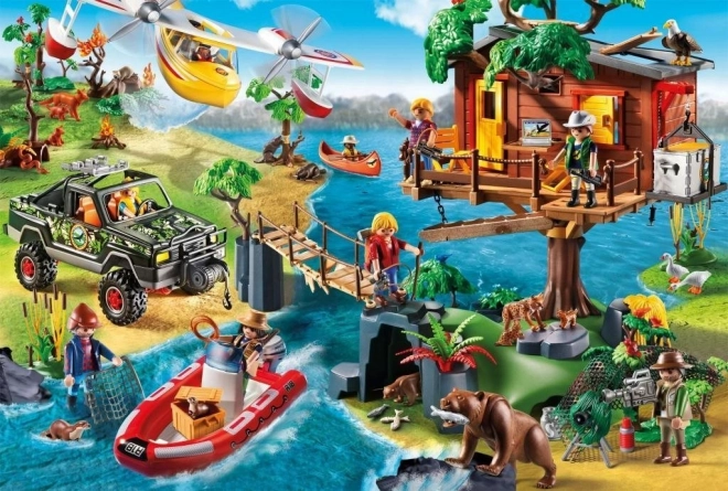 Schmidt Puzzle Playmobil Dom na strome 150 dielikov + figúrka