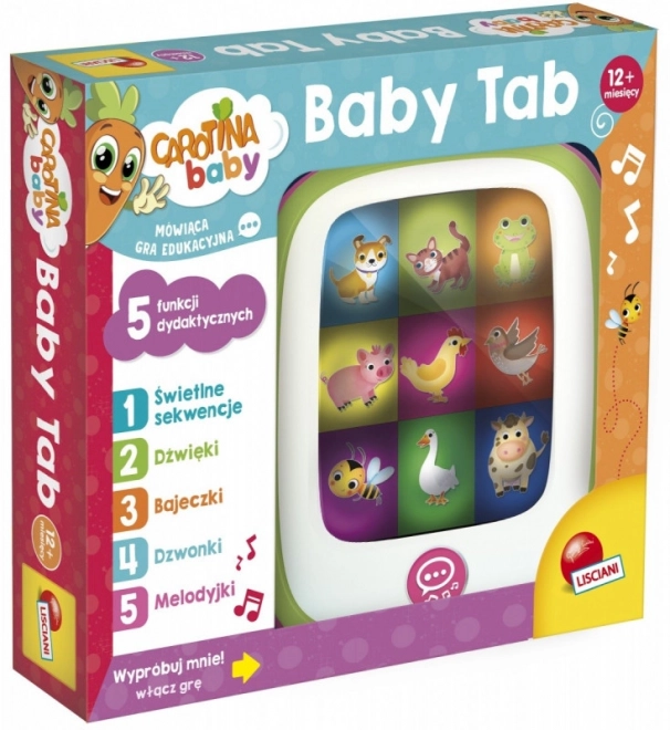 Lisciani Carotina Elektronický Baby Tab