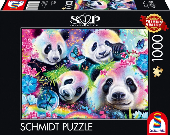 Puzzle Schmidt Neon: Medvede 1000 dielikov