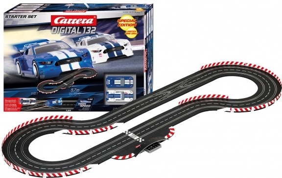 autodráha carrera digital 132 starter set s ford mustang gty, 5,7 m