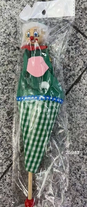 Klaun bábka 27 cm