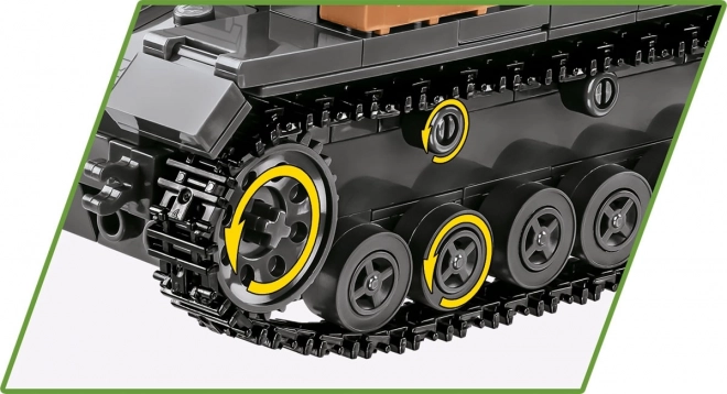 Stavebnica nemeckého tanku Panzerkampfwagen IV