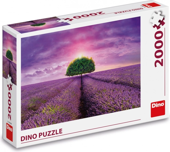 Puzzle Levanduľové Pole 2000 Dielikov