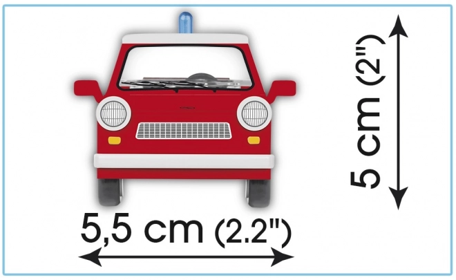 Kocky Youngtimer Trabant 601 Universal Hasičské auto