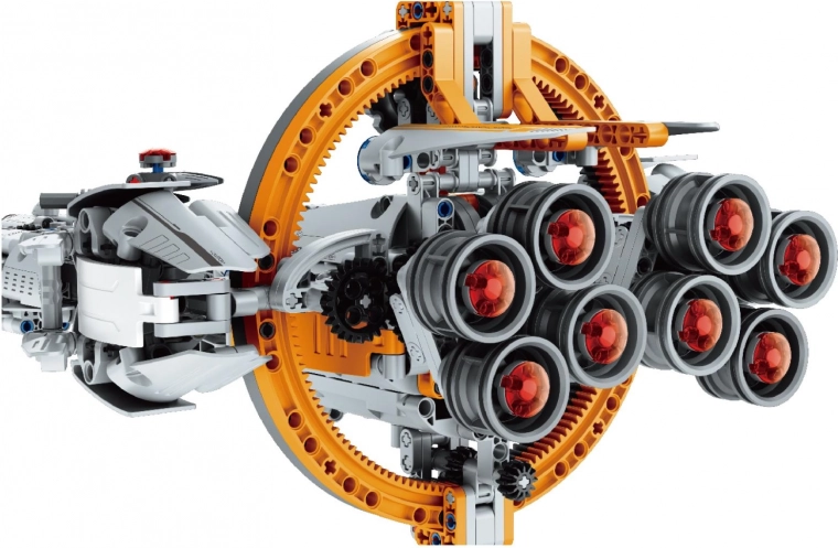 Dizajn inšpirovaný sci‑fi s kruhovým prstencom