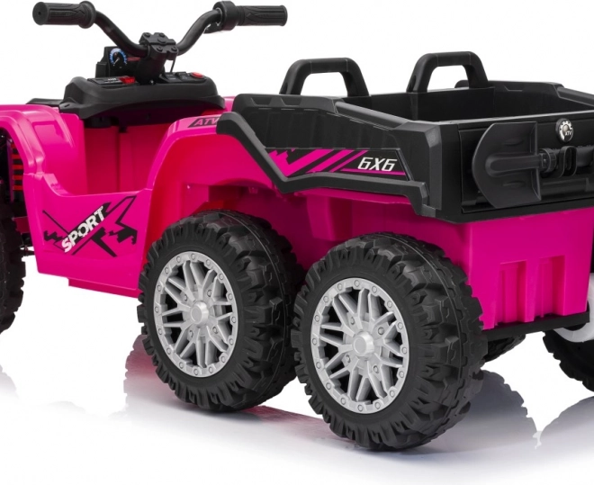 Detská štvorkolka Sport TX ATV ružová