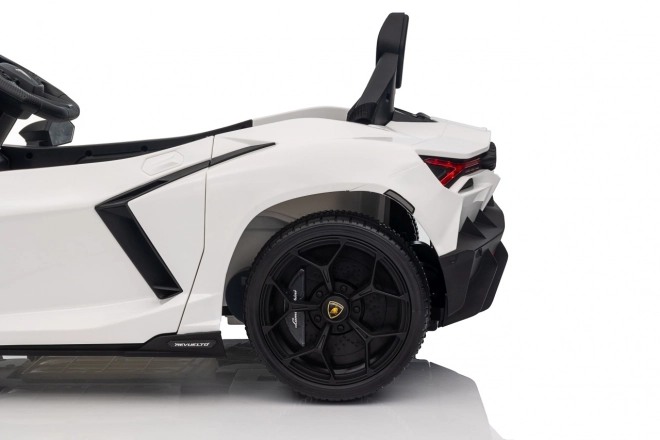 Detské elektrické vozidlo Lamborghini Revuelto biele