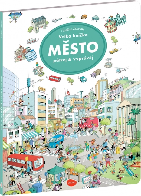 Veľká knižka Mesto – Pátraj a rozprávaj