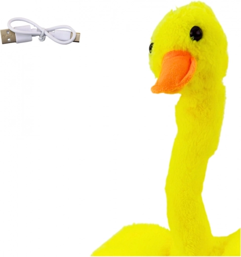 Nabíjanie cez USB a mäkký plyš