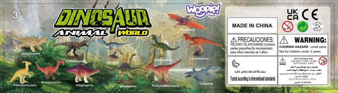 Súprava figúrok dinosaurov WOOPIE