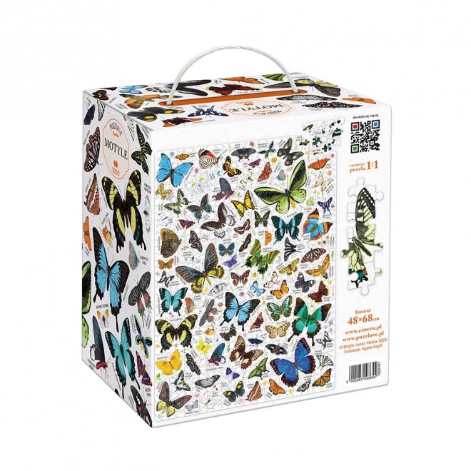 Puzzle Puzzlove Motýle 1000 dielov