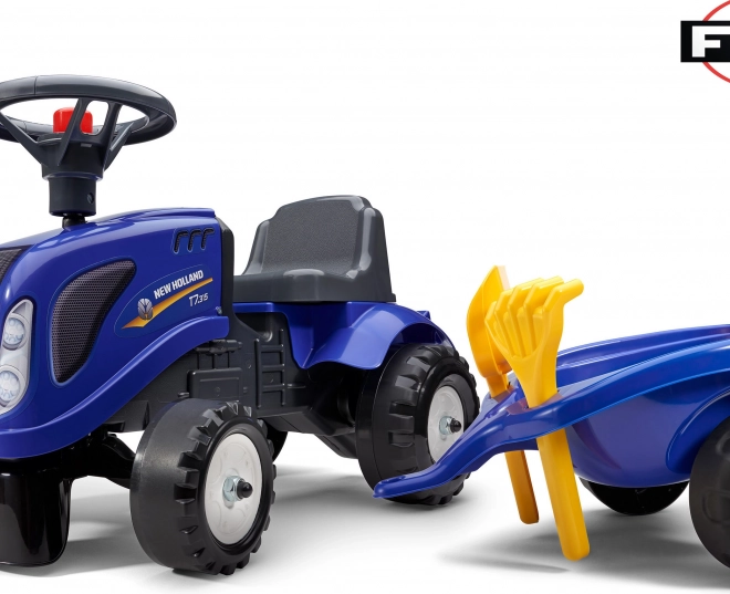 Odrážadlo Baby New Holland T7 s vlečkou a príslušenstvom