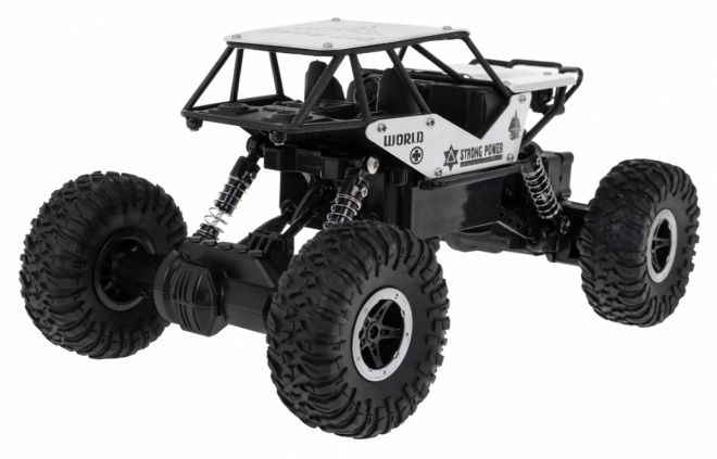 Zábavná RC auto Crawler Monster strieborné 6+