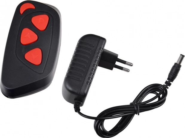 Klasický detský elektrický skúter oranžový – Zelená