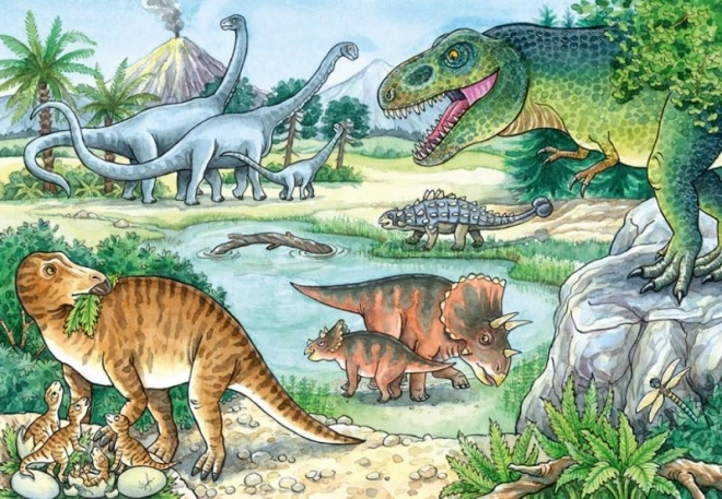 Ravensburger Puzzle Svet dinosaurov