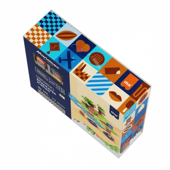 Mini Waffle wedel Plantáž kakaa 100 dielov