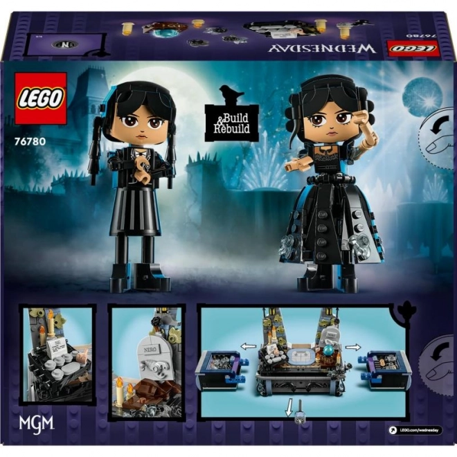 Figúrka Wednesday Addams LEGO