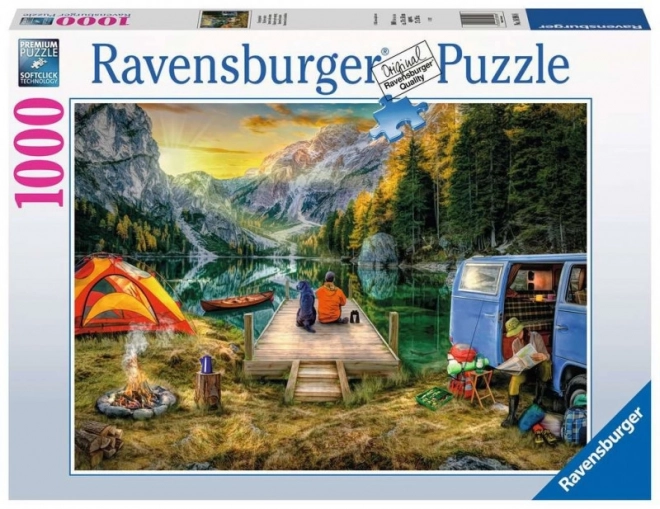 Ravensburger Puzzle Dovolenka pod šírim nebom 1000 dielikov