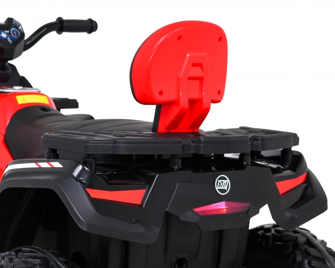 Štvorkolka XT-Speed pre deti Červená + 4x4 + EVA + pomalý štart + rádio MP3 + LED dióda