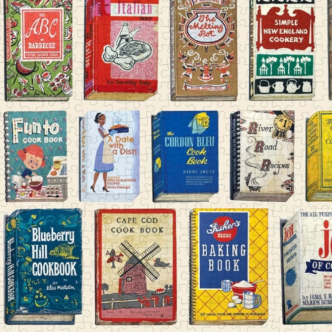 Puzzle klasických kuchárok od Richarda Bakera