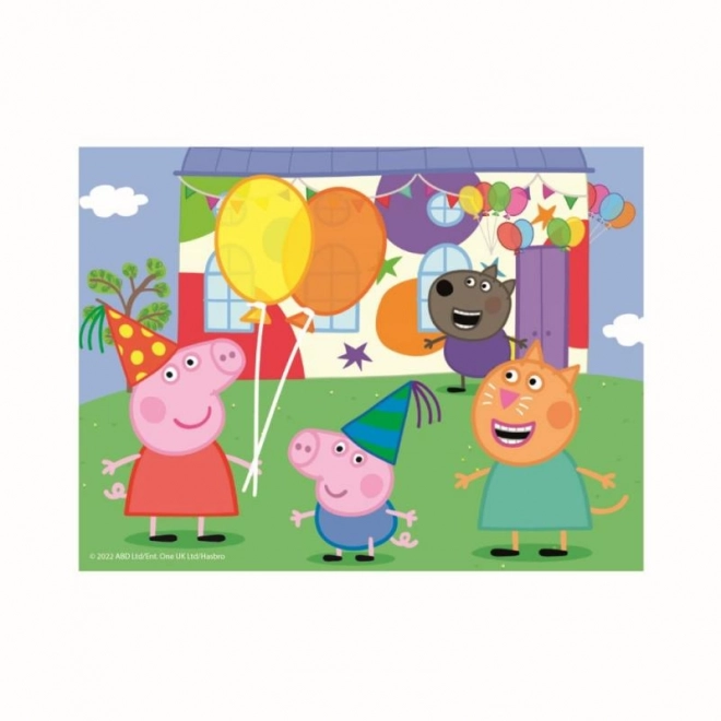 Drevené licenčné kocky Peppa Pig