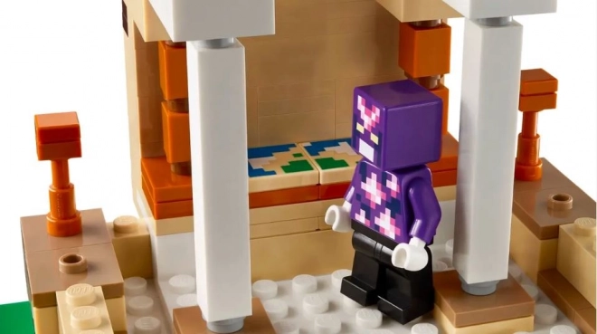 Lego Minecraft pevnosť železného golema