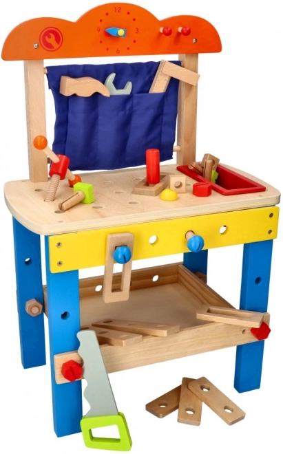 Drevený dielňový set pre malých majstrov