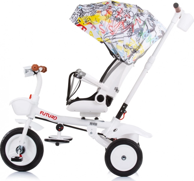 Chipolino Tříkolka so strieškou Futuro 2v1 Graffiti