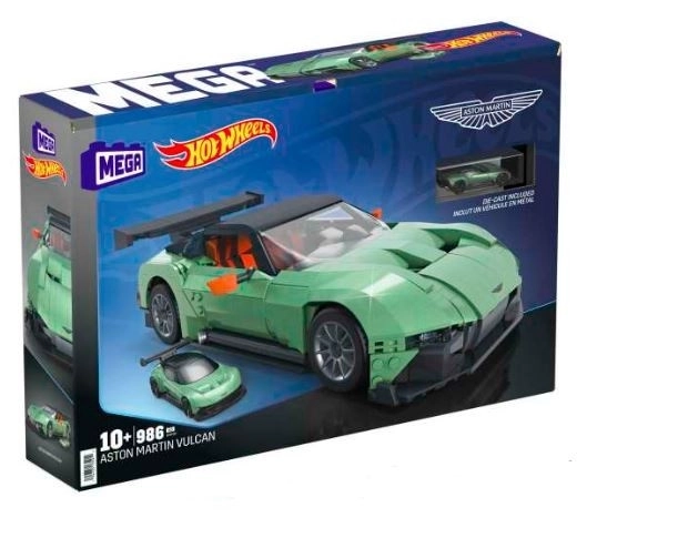 Mega Construx Hot Wheels Zberateľský Aston Martin Vulcan