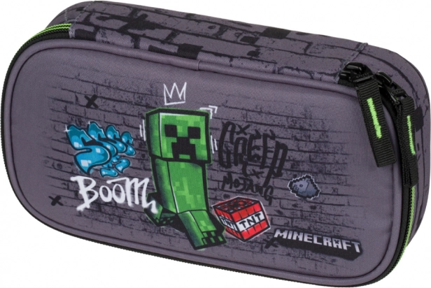 Súprava 3 Skate Baagl Minecraft TNT: Batoh, Peračník, Vrecko