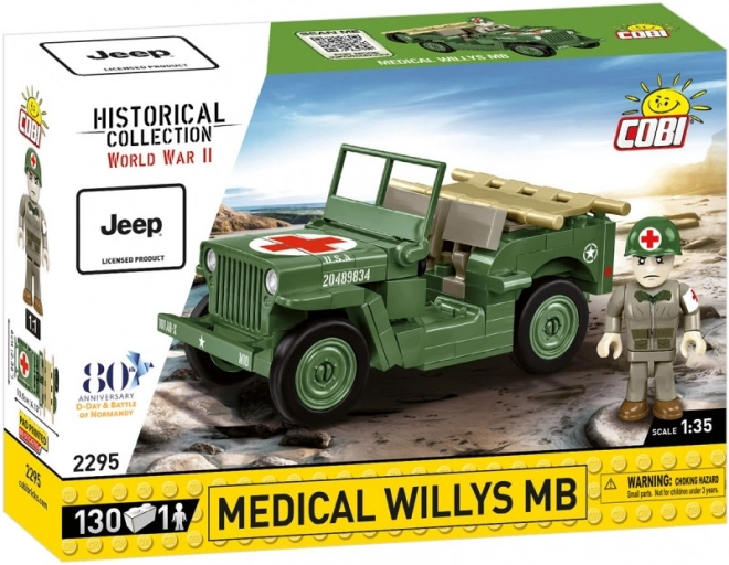 Sanitka Willys MB D-Day