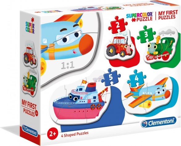 Moje prvé puzzle – dopravné prostriedky 4 v 1
