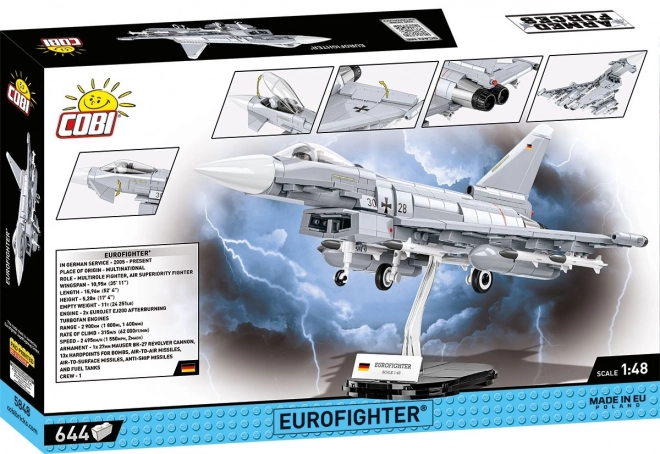 Cobi ozbrojené sily Eurofighter Typhoon Nemecko 1:48