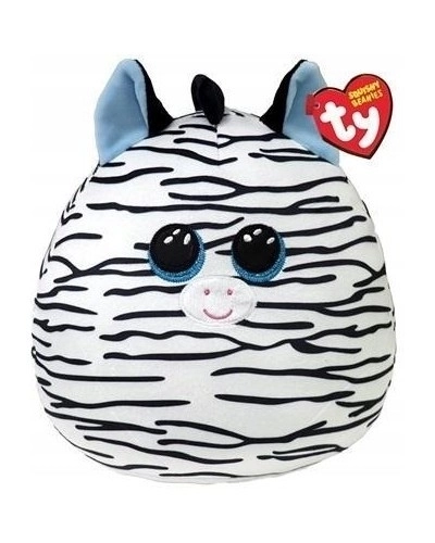Plyšová zebra TY Squishy 22 cm