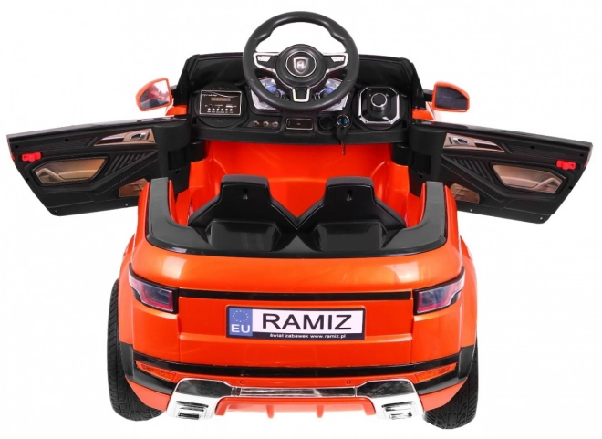 Autíčko Rapid Racer elektrické pre deti Oranžové