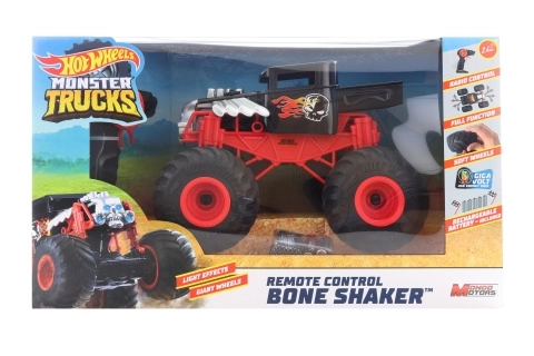 Hot Wheels RC Monster Truck Bone Shaker - Dálkové Ovládanie