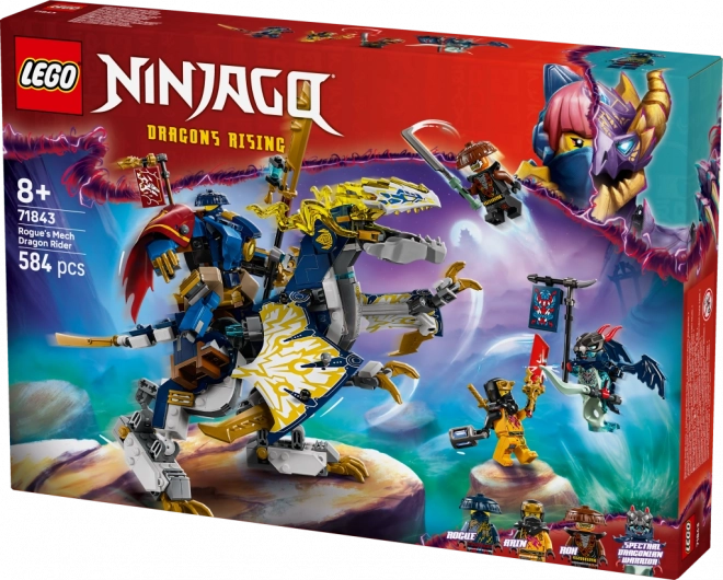Lego NINJAGO Rogue a robotický dračí jazdec