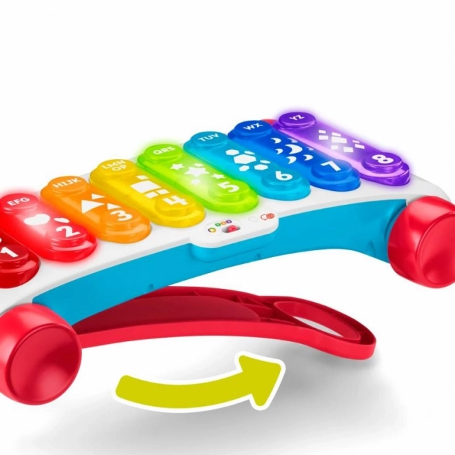 Veľký vzdelávací ťahací xylofón Fisher-Price