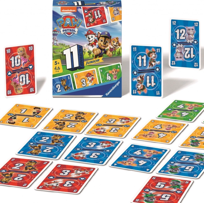 Ravensburger Kartová hra Jedenástka - Labková patrola