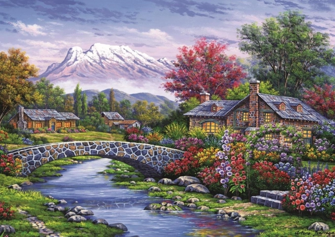 Puzzle oblúkový most 500 dielikov – ART PUZZLE