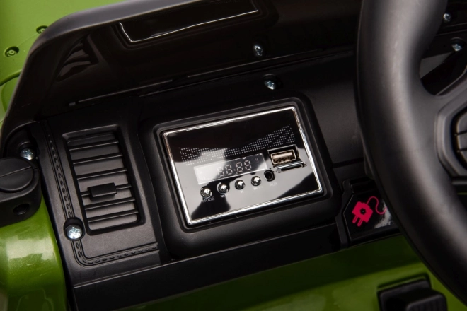 Detské auto na diaľkové ovládanie off road zelené