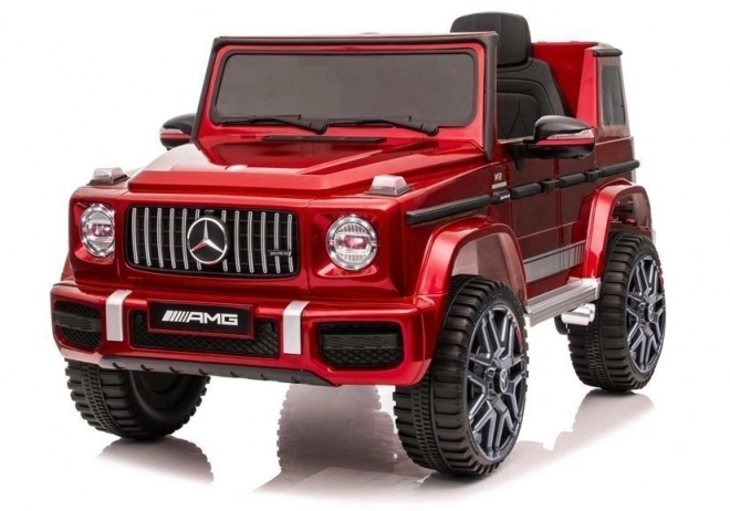 Mercedes G63 AMG na akumulátor – Červený